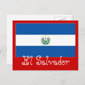 El Salvador Briefkaart (Voorkant / Achterkant)