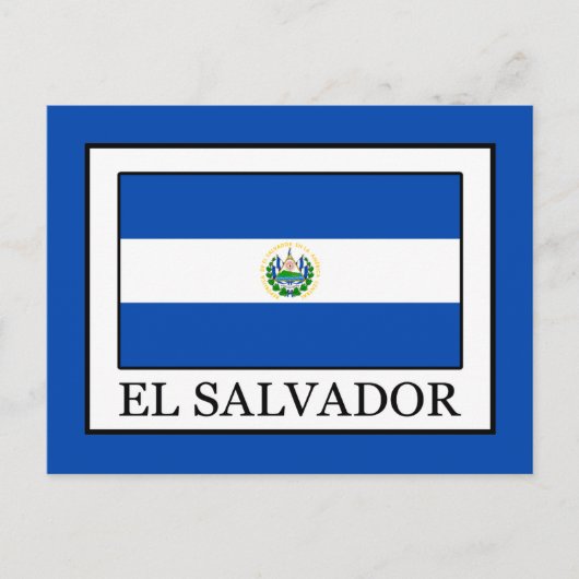 El Salvador Briefkaart (Voorkant)