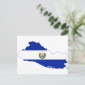 El Salvador Carte du drapeau SV (Debout devant)