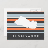 El Salvador Carte : Les nouvelles formes (Devant / Derrière)