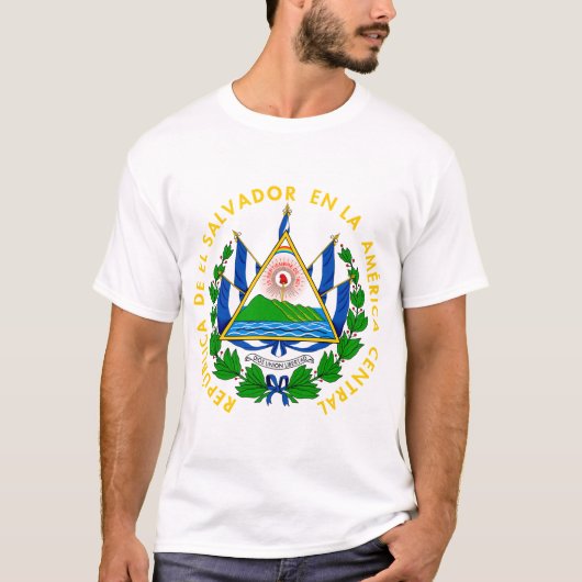 el salvador emblem t-shirt (Voorkant)