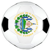 el salvador emblem voetbal (Gedraaid)