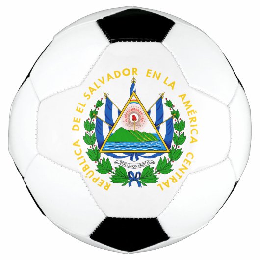 el salvador emblem voetbal (Voorkant)