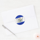 El Salvador Euro Sticker (Envelop)