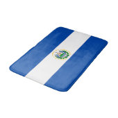 El Salvador Flag Badmat (Gekanteld)