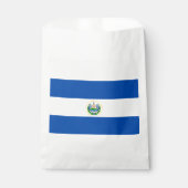 El Salvador Flag Bedankzakje (Voorkant)