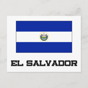 El Salvador Flag Briefkaart