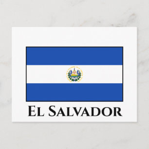 El Salvador Flag Briefkaart