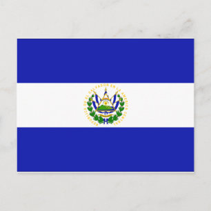 El Salvador Flag Briefkaart
