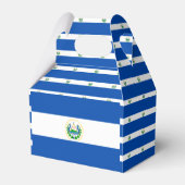 El Salvador flag Favor Box Bedankdoosjes (Voorkant Zijde)
