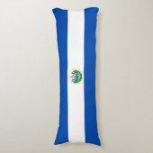 El Salvador Flag Lichaamskussen (Voorkant Verticaal)