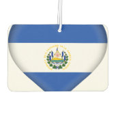 El Salvador Flag Luchtverfrisser (Achterkant)
