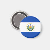 El Salvador Flag Magnet Magneet (Voorkant / Achterkant)