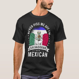 El Salvador Flag Mexico Groene Humor BurgerPride T-shirt