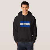 El Salvador Flag SV Hoodie (Voorkant volledig)