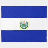 El Salvador Fleece Deken (Voorkant (Horizontaal))