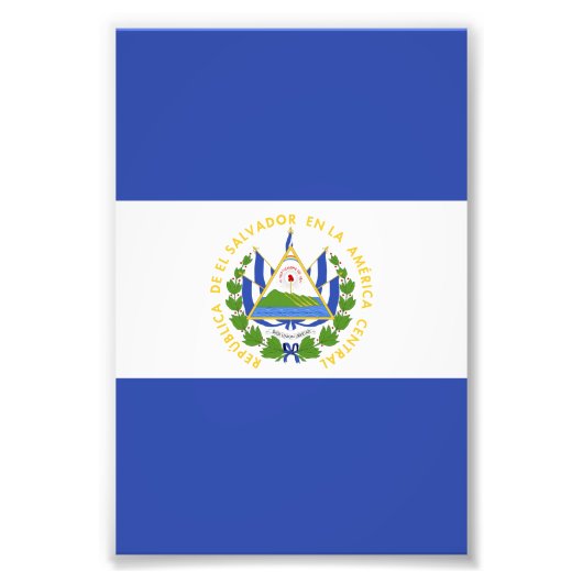El Salvador Foto Afdruk (Voorkant)