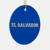 El Salvador Keramisch Ornament (Rechts)