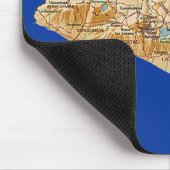 El Salvador Map Mousepad Muismat (Hoek)