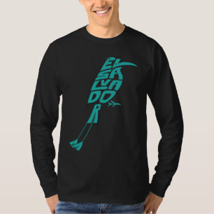 El Salvador Motmot Vogel Woord Dier T-shirt