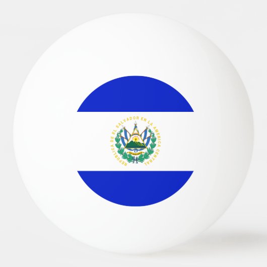 El Salvador Pingpongballen (Voorkant)