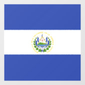 El Salvador Raamsticker (Vel)