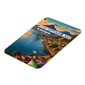 El Salvador Reizen Retro Magneet (Linkerzijde)