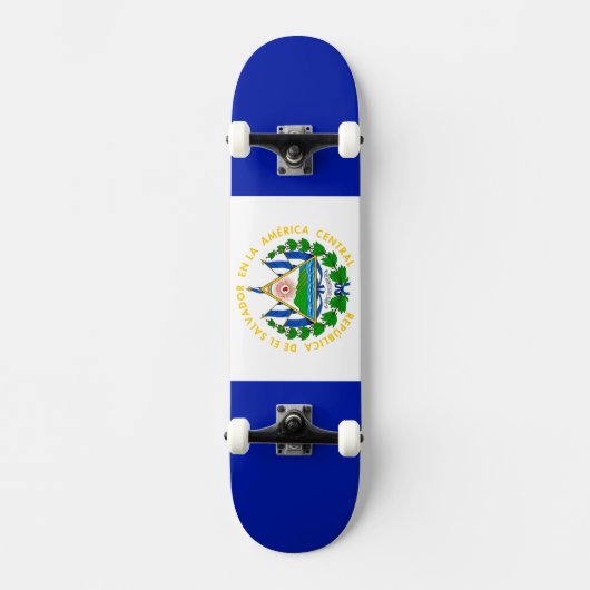 El Salvador Skateboard (Voorkant)