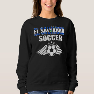 El Salvador Soccer Fans Salvadoran Flag Football Trui