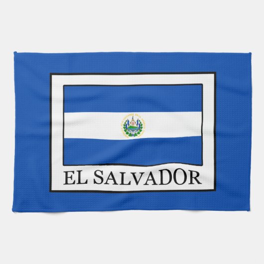El Salvador Theedoek (Horizontaal)