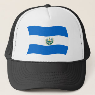 El Salvador Vlag Hoed Trucker Pet