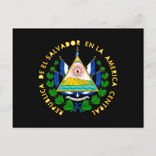 El Salvador-wapenstilstand Briefkaart (Voorkant)