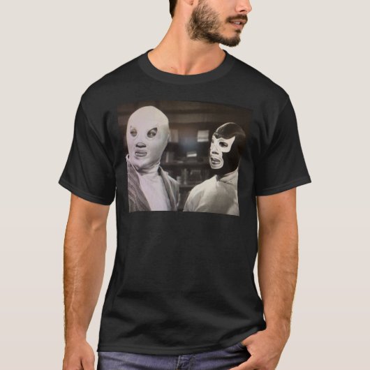 El Santo y Blue Demon Classic T-Shirt (Devant)