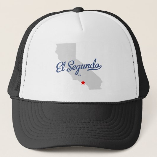 El Segundo California Shirt Trucker Pet (Voorkant)