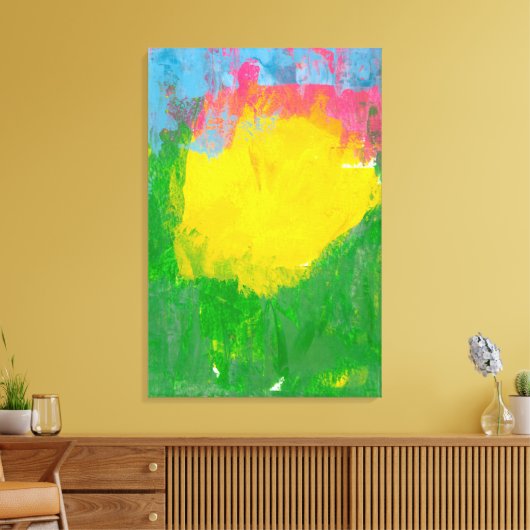 El Sol Canvas Afdruk (Insitu (Woonkamer))