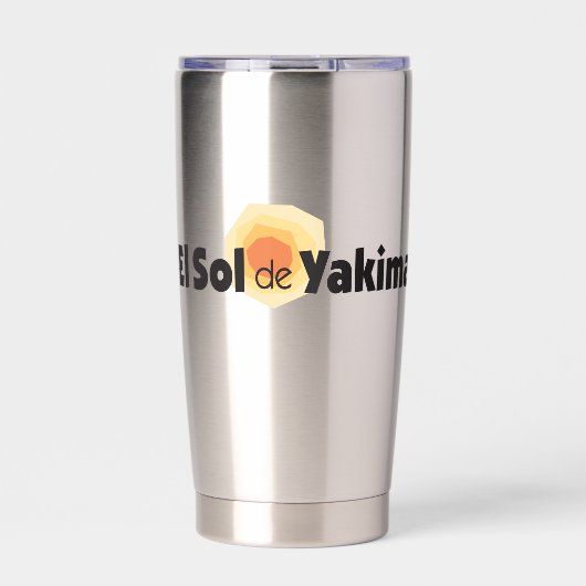 El Sol Travel Tumbler Geïsoleerde Drinkbeker (Voorkant)