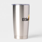 El Sol Travel Tumbler Geïsoleerde Drinkbeker (Rechts)