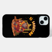 El Squatcho Bigfoot met Maraca, Sombrero en Ponc Case-Mate iPhone Case (Achterkant (horizontaal))