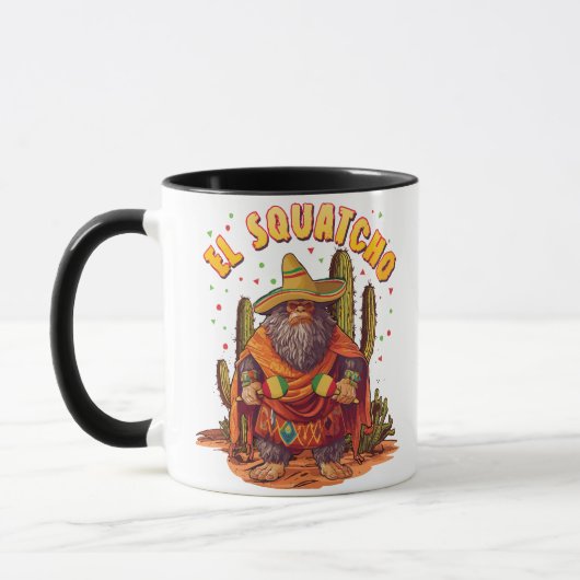El Squatcho Bigfoot met Maraca, Sombrero en Ponc Mok (Links)