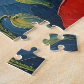 El susurro del viento en las amapolas legpuzzel (Zijkant)