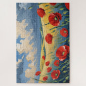 El susurro del viento en las amapolas legpuzzel (Verticaal)