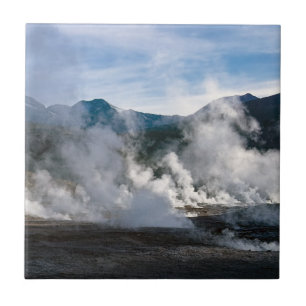 El Tatio Geysers bij San Pedro de Atacama - Chili Tegeltje