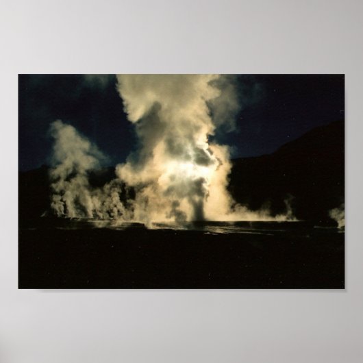 El Tatio Geysers Poster (Voorkant)