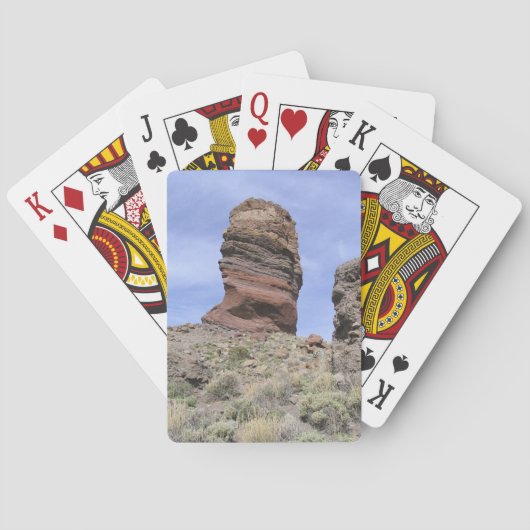 El Teide aangepaste speelkaarten (Achterkant)