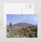 El Teide carte postale personnalisée (Devant / Derrière)
