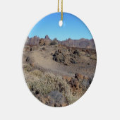 El Teide dubbelzijdig ornament (Rechts)