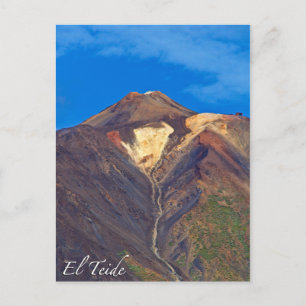 El Teide, Tenerife, Ansichtkaart Briefkaart