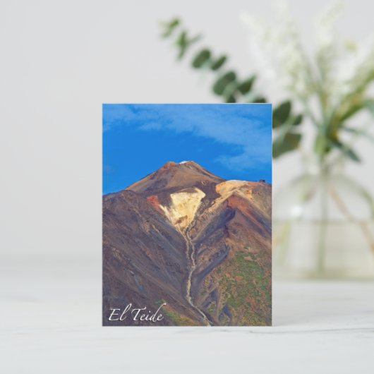 El Teide, Tenerife, Carte postale (Debout devant)