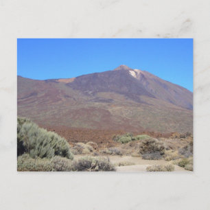 El Teide, Tenerife carte postale personnalisée