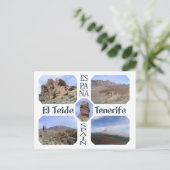 El Teide, Tenerife carte postale personnalisée (Debout devant)